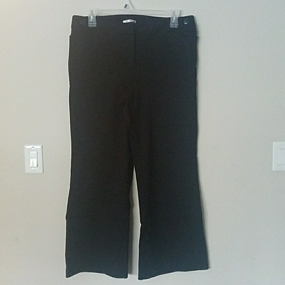 Dslia Collection Wide Leg Career Pants